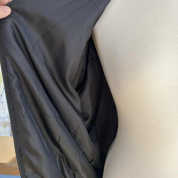 Silk Club Leopard Jacket Size Large 100% Silk Washable Fully Lined - Picture 6 of 9